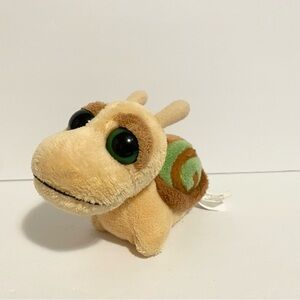 Russ Slow the Snail Lil Peepers Big Eyes Plush Stuffed Animal Toy Mini 5”